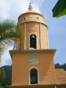 Réplica iglesia de Chachopo. Parque temático La Venezuela de antier