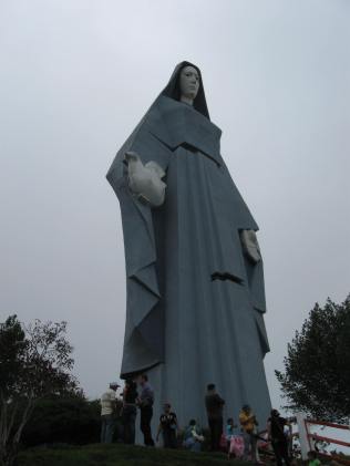 Monumento Virgen de la Paz, Trujillo, Venezuela.